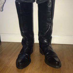 Authentic Prada Riding boots size 36.5